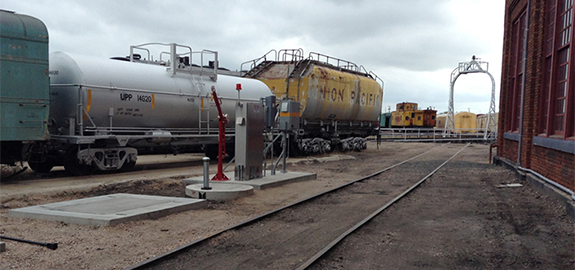 Romtec Utilities lift station at UPRR in Cheyenne, Wyoming